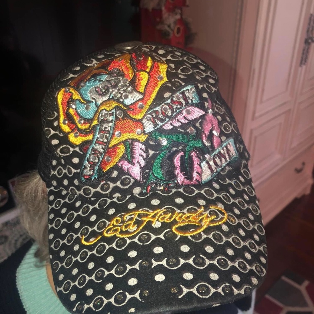 Ed hardy ball cap